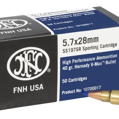 FN 10700017 High Performance  5.7x28mm 40gr Hornady V Max 50 Per Box/10 Case