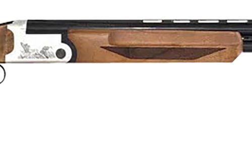 Iver Johnson Arms IJ60028LW28S IJ600 Lightweight Full Size 28 Gauge Break Open 3" 2rd 28" Black Over/Under Vent Rib Barrel, Silver Engraved Aluminum Receiver, Fixed Walnut Wood Stock, Ambidextrous