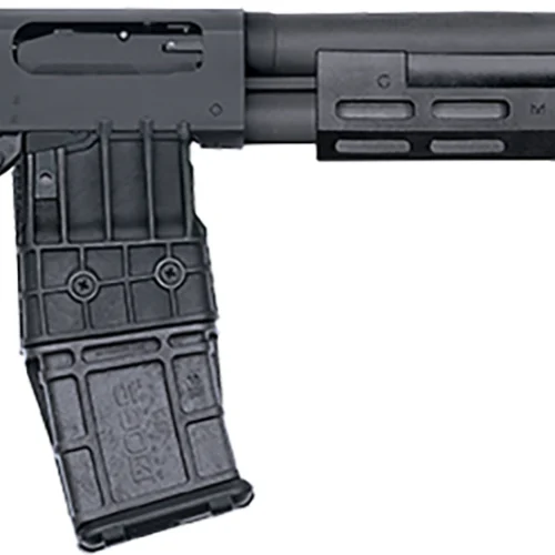 Mossberg 50217 590M Breacher 12 Gauge Pump 2.75" 10+1 14.38" Matte Blued Heavy Walled Barrel, M-LOK Forend, Matte Blued Drilled & Tapped Receiver, Black Birdshead Grip