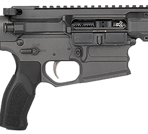 Cobalt Kinetics CKPROLITE30075CHARCOAL Pro Light  300 Blackout 7.50" Black Melonite Barrel, Charcoal Aluminum Picatinny Rail Receiver, Polymer SB Tactical SBA3 Brace, Black Polymer Grip