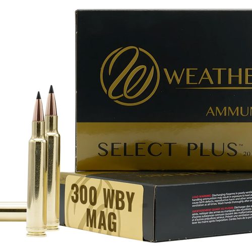 Weatherby F300180SCO Select Plus  300WthbyMag 180gr Swift Scirocco 20 Per Box/10 Case