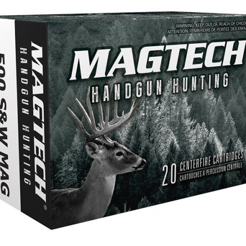 MagTech 500S&W 400GR SJSP FLAT 20rd