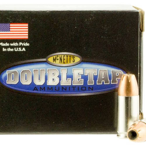 DoubleTap Ammunition 9MM165EQ Home Defense  9mmLuger+P 165gr Jacketed Hollow Point 20 Per Box/50 Case