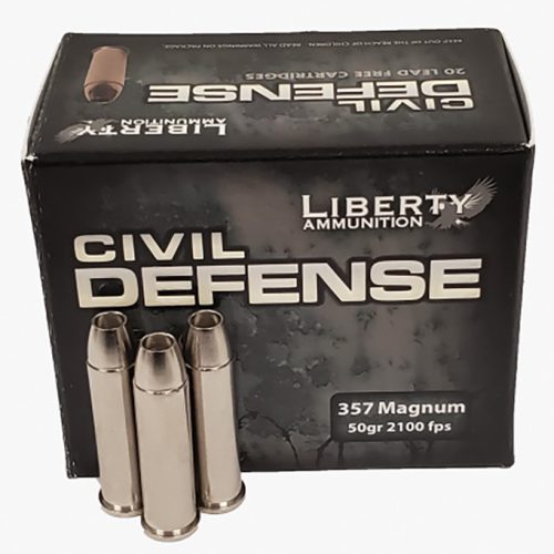 Civil Defense 357 Magnum 50gr HP 20bx