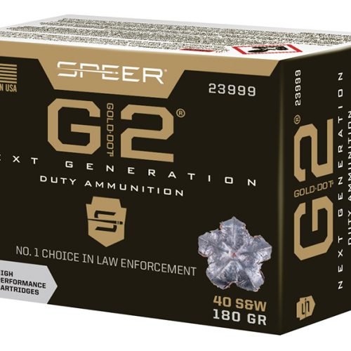 Gold Dot 40S&W 180Gr Gold Dot G2 20 Ct