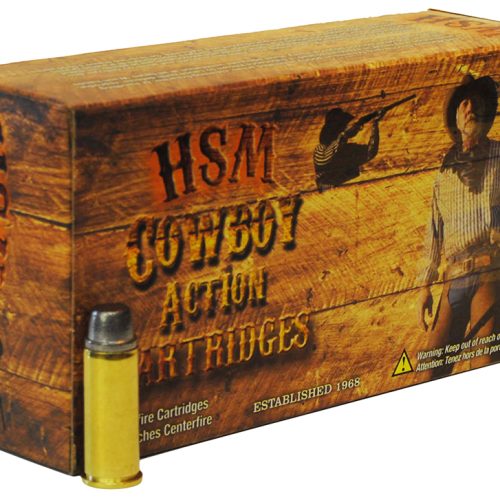 HSM 45C2N Cowboy Action  45 Colt 200 gr Round Nose Flat Point 50 Per Box/ 10 Case