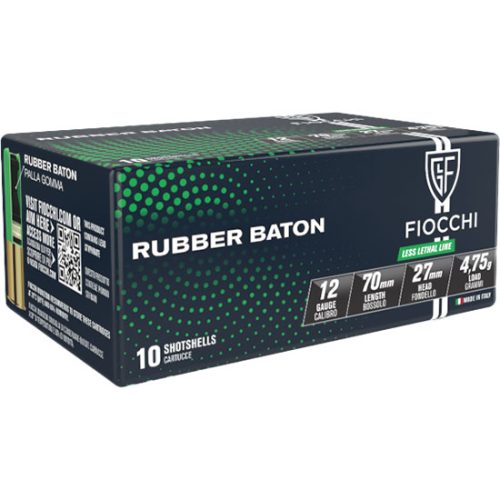 FIO RUBBER BATON 12GA 2.75 10/25