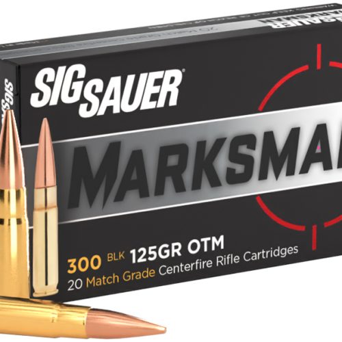 SIG AMMO 300BLK 125GR OPEN TIP MATCH 20/25
