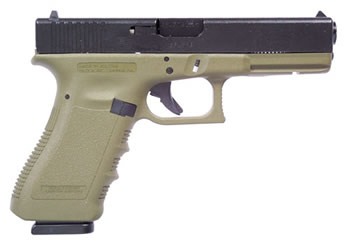 GLOCK G22 40SW FS 10SH 4.49 OD GRN #