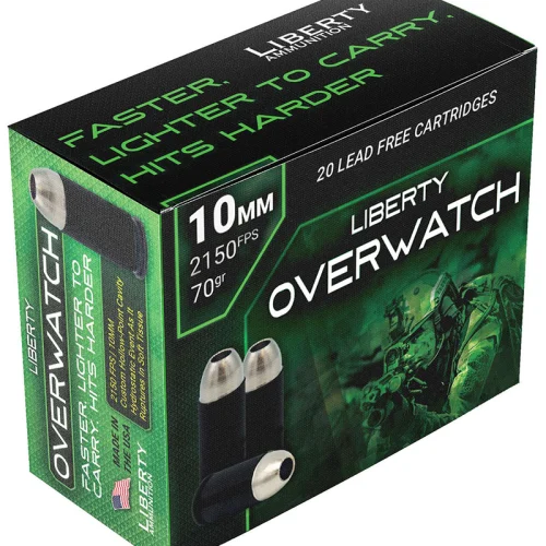 Overwatch  10 mm 70 gr 20rd/Box