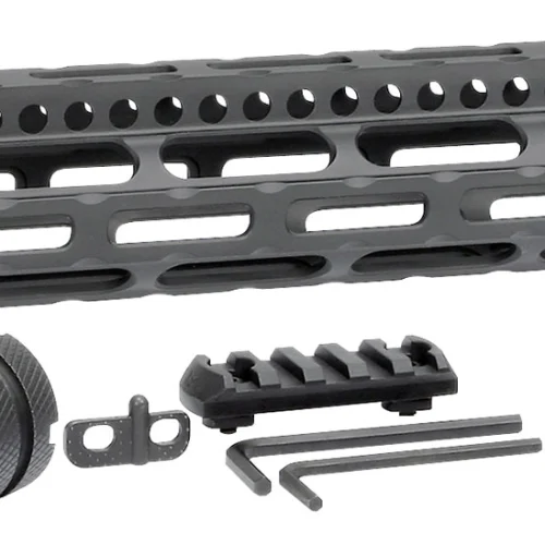 Midwest Industries MIULW12625 Ultralight  AR-15 Black Hardcoat Anodized Aluminum/Polymer 12.625" Picatinny/M-LOK
