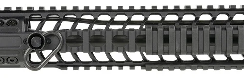 Spikes Tactical  Midlength  Complete 5.56x45mm NATO 16", Black,  12" Picatinny Handguard, A2 Flash Hider