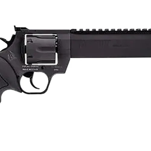 Taurus 2500101RH Raging Hunter  Large Frame 500 S&W Mag 5rd 10" Black Ported/Target Crown Barrel, Black Cylinder, Black Steel Frame, Black Rubber Grip