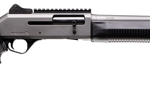 Four Peaks Imports 12059 AKSA Arms S4 12 Gauge 3" 5+1 18.50" Chrome Plated 7075-T6 Aluminum Receiver