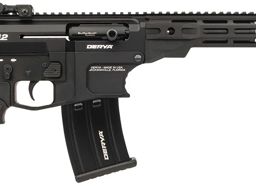 Derya Firearms DY1220CAUS  DY12 12 Gauge Semi-Auto 5+1 20" Threaded Barrel 7075-T6 Aluminum Receiver Mil-Spec Pistol Grip