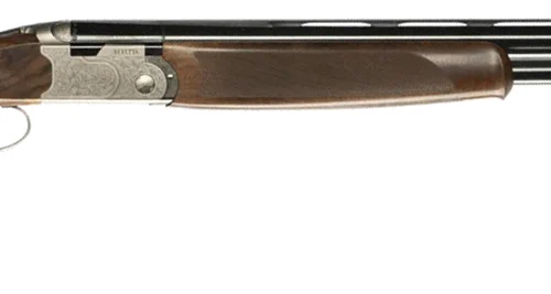 Beretta USA J686S1230 686 Silver Pigeon I 12 Gauge Break Open 3" 2rd 30" Black Over/Under Vent Rib Barrel, Silver Engraved Steel Receiver, Fixed European Walnut Stock, Right Hand