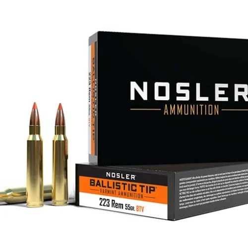 NOSLER BT Var 223Rem 55gr BTSP 20/bx