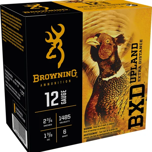 Browning Ammo B193511226 BXD Upland 12Gauge 2.75" 1 3/8oz 6Shot 25 Per Box/10 Case