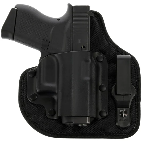 Galco QTC800RB QuickTuk Cloud IWB Black Kydex/Nylon Compatible w/ Glock 43/Springfield  Hellcat/ S&W M&P Shield EZ UniClip Mount Right Hand