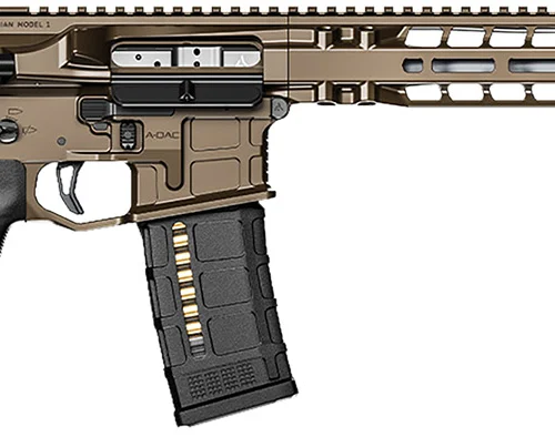 Radian Weapons R0040 Model 1 Carbine 223 Wylde 30+1 14.50" Pinned & Welded Barrel, Radian Brown Billet Rec/M-Lok Handgaurd, Magpul Grip & CTR Stock, Ambi Controls, Mid-Length Gas