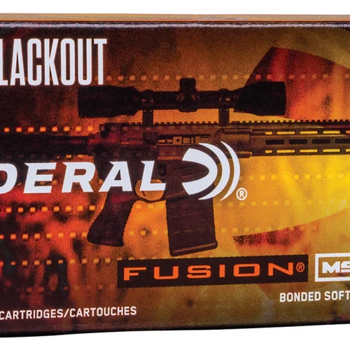 Federal F300BMSR2 Fusion MSR 300Blackout 150gr Bonded Soft Point 20 Per Box/10 Case
