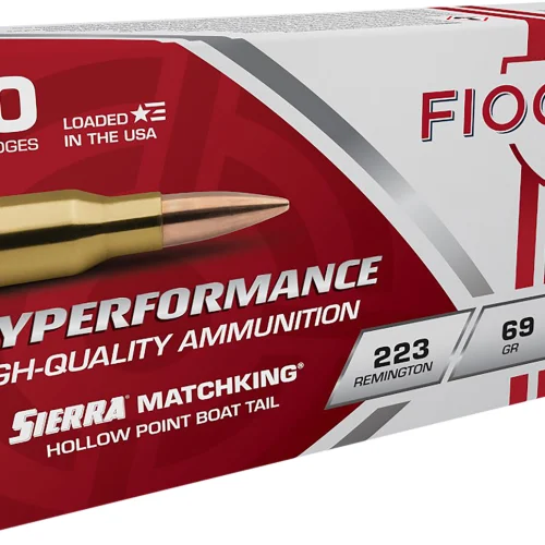 Fiocchi 223MKC Hyperformance Compete 223Rem 69gr Sierra MatchKing BTHP 20 Per Box/10 Case