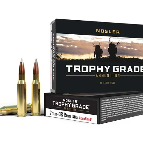 NOSLER Trophy 7MM-08Rem 140gr ABSP 20rd