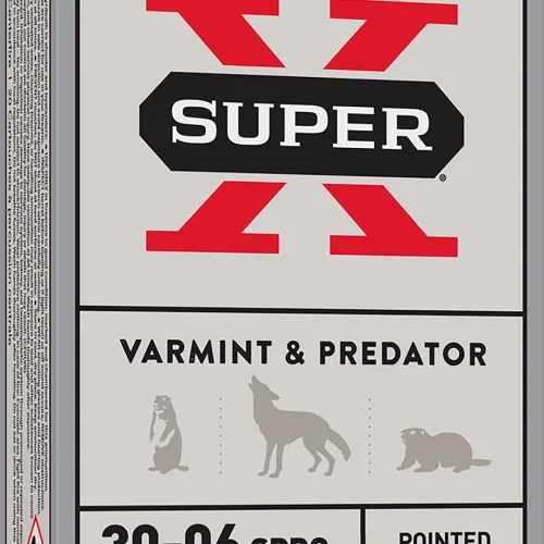 Winchester Ammo X30062 Super X  30-06Springfield 125gr Pointed Soft Point 20 Per Box/10 Case