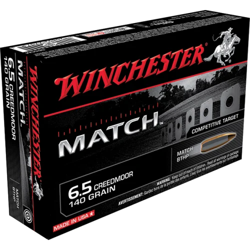 Match 6.5 CRE 140gr HP 20/bx
