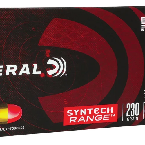 Federal AE45SJ1 American Eagle Syntech Range  45ACP 230gr Total Syntech Jacket Round Nose 50 Per Box/10 Case
