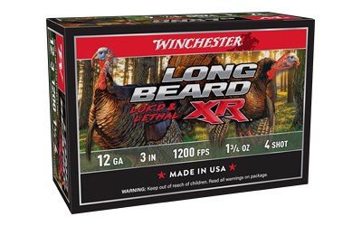 WIN LB XR TRKY 12GA 3" #4 10/100