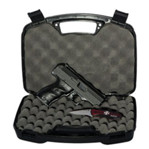 9mm 3.5" Black As-Po lymer HardCase&Knife