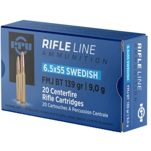 6.5x55 Swedish FMJ 139gr