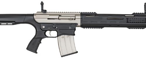 TAR 12MP 12Ga 18.5" 3 F/U Sights Blk/Nick 5rd