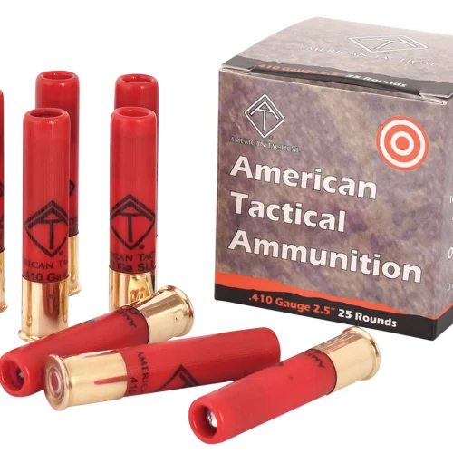 ATI ATIAC410R Shotshell  410Gauge 2.50" 1/2oz Slug Shot 25 Per Box/10 Case