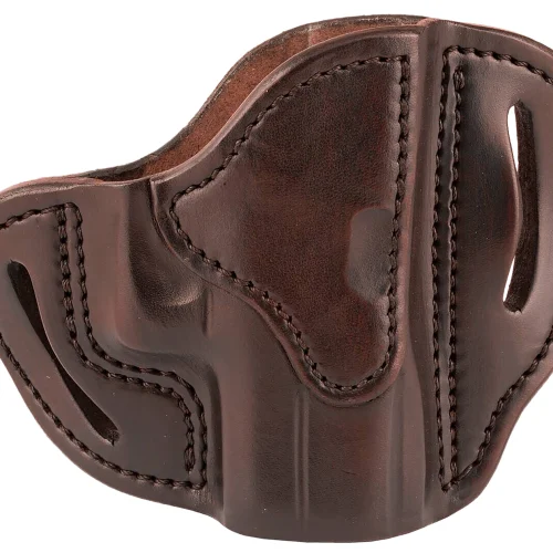 1791 Gunleather BHCSBRR BHC  OWB Size C Signature Brown Leather Belt Slide Compatible w/Glock 43/Sig P365/Walther PPK Right Hand