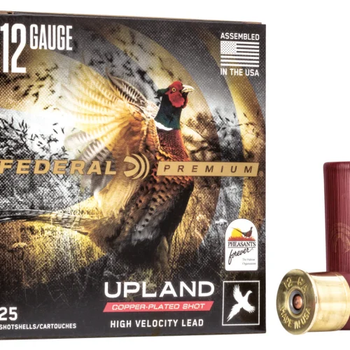 Federal PF1546 Premium Wing-Shok Pheasant Forever High Velocity 12Gauge 2.75" 1 1/4oz 6Shot 25 Per Box/10 Case