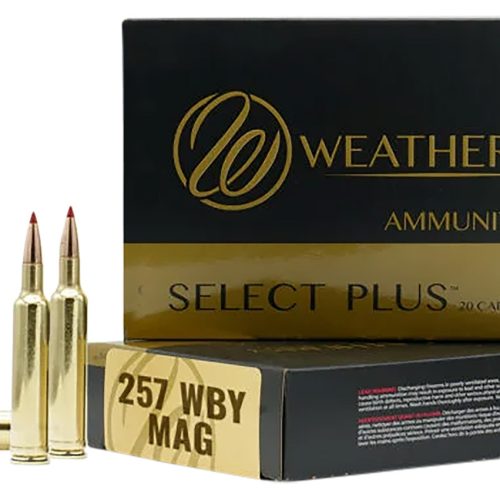 Weatherby H257110ELDX Select Plus  257WthbyMag 110gr Hornady ELD-X 20 Per Box/10 Case