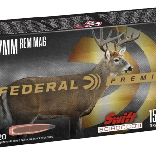 Federal P7RSS1 Premium  7mmRemMag 150gr Swift Scirocco II 20 Per Box/10 Case