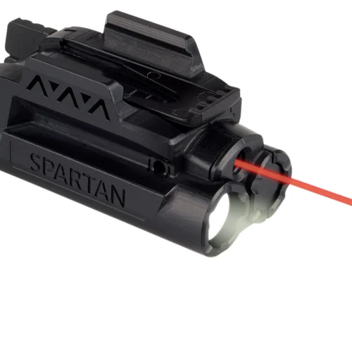 LaserMax SPSCR Red Spartan Light/Laser  Black 120 Lumens White LED