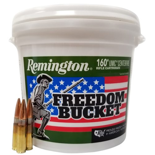Remington Ammunition 26857 UMC Freedom Bucket 300Blackout 150gr Full Metal Jacket 160 Per Box/4 Case