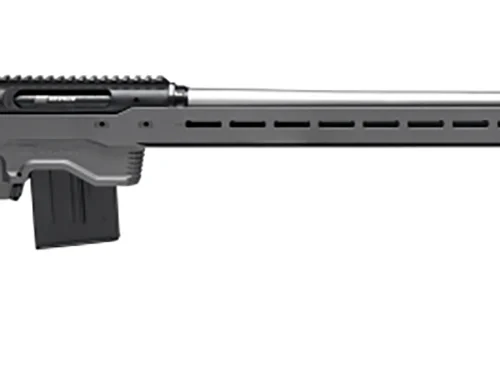 Savage Arms 57893 Impulse Elite Precision 338 Lapua Mag 5+1 30" Stainless Barrel, Matte Black Nitride Rec, Gray Cerakote Adjustable MDT ACC Aluminum Chassis Stock