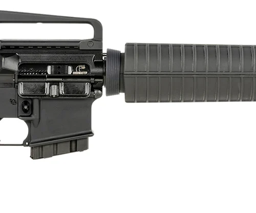 Bushmaster 0010004CA M4 Patrolman's  5.56x45mm NATO Caliber with 16" Barrel, 10+1 Capacity, Black Metal Finish, Black 6 Position Collapsible Stock & Black Polymer Grip Right Hand