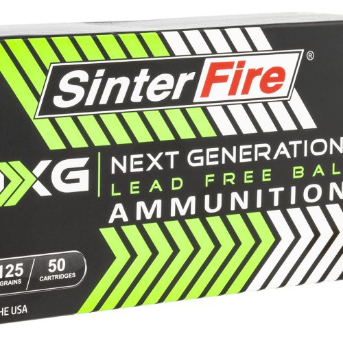 SinterFire Inc SF10125NXG Next Generation (NXG)  10mmAuto 125gr Lead Free Ball 50 Per Box/20 Case