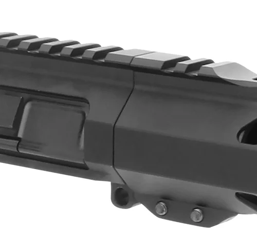 TacFire BU9MM4 Pistol Upper Assembly  9mm Luger 4" Black Nitride Barrel 7075-T6 Aluminum Black Anodized Receiver M-LOK Handguard for AR-Platform