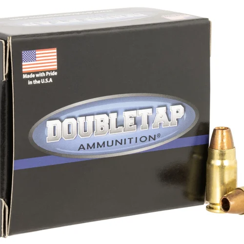 DoubleTap Ammunition 357SIG115CE Doubletap Home Defense 357Sig 115gr Controlled Expansion JHP 20 Per Box/50 Case
