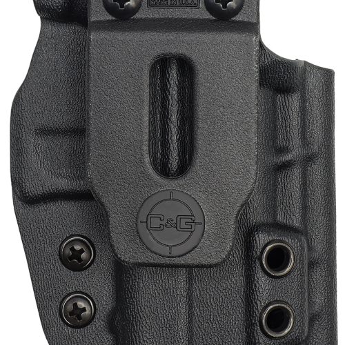 C&G Holsters 0056100 Covert  IWB Black Kydex Belt Clip Fits Glock MOS/48 Right Hand