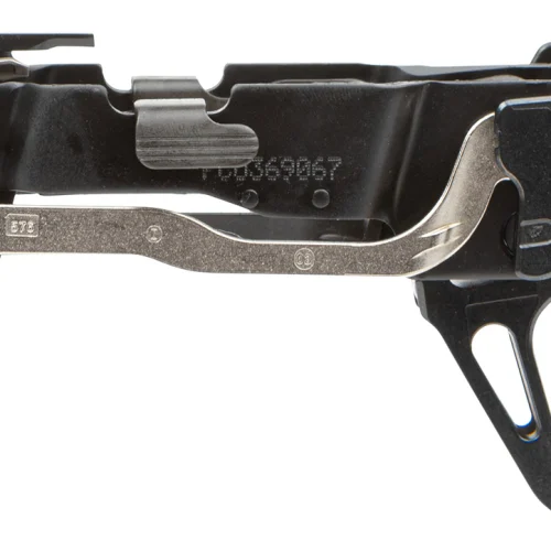 Sig Sauer 8900161 P320 Custom Works Fire Control Unit *FFL Item (FCU Only), 9mm Luger/40 S&W/357 Sig, Black Nitride, Titanium Frame & Flat Face Skeletonized Trigger, Fits Sig P320 Parts