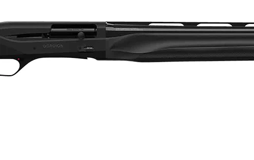 Retay USA COMGOR20BLK24 Gordion Compact 20 Gauge Semi-Auto 3" 4+1 24" Matte Black Vent Rib Barrel, Matte Black Anodized Aluminum Receiver, Adj LOP Black Synthetic Stock, Right Hand
