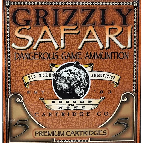 Grizzly Ammo GC47NE1   470NitroExpress 500gr Triple Shock X 5 Per Box/10 Case